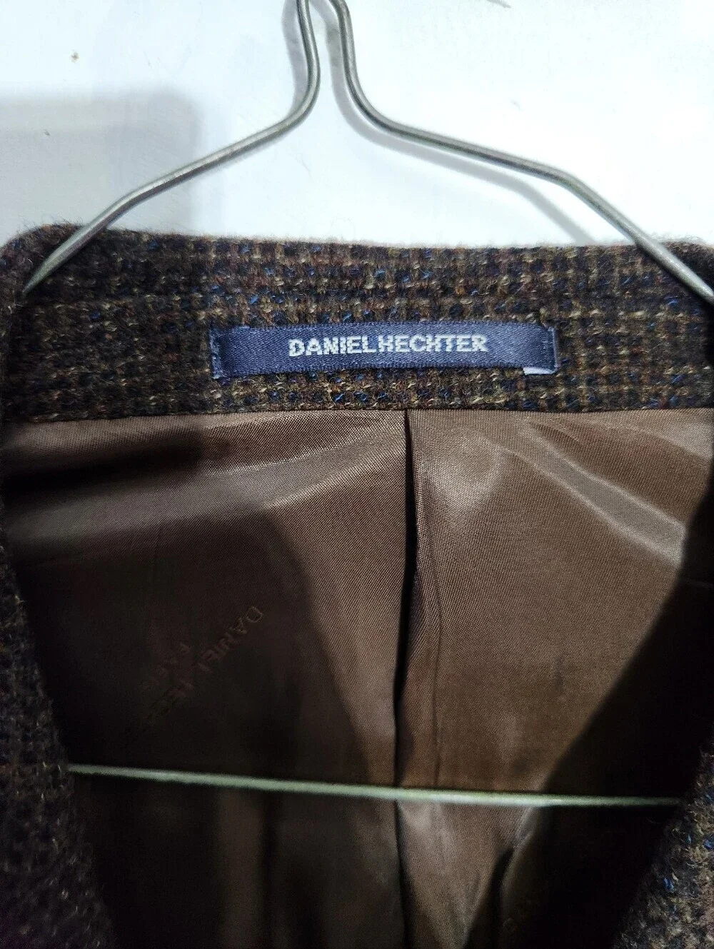 Daniel Hechter Brown Tweed Sport Coat - Picture 3 of 7